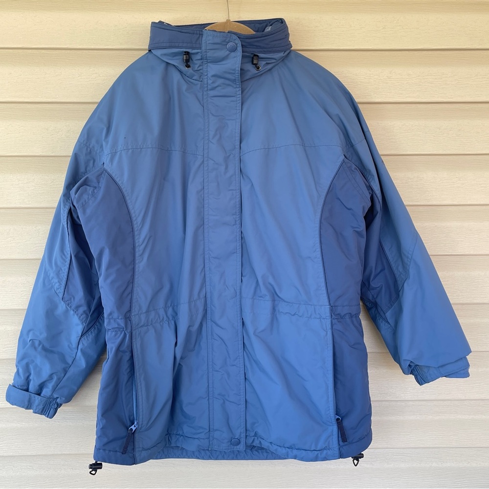 Columbia Women's Blue Winter Parka Size Large